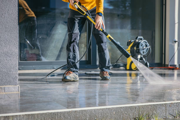 Post-Construction Pressure Washing in West Menlo Park, CA
